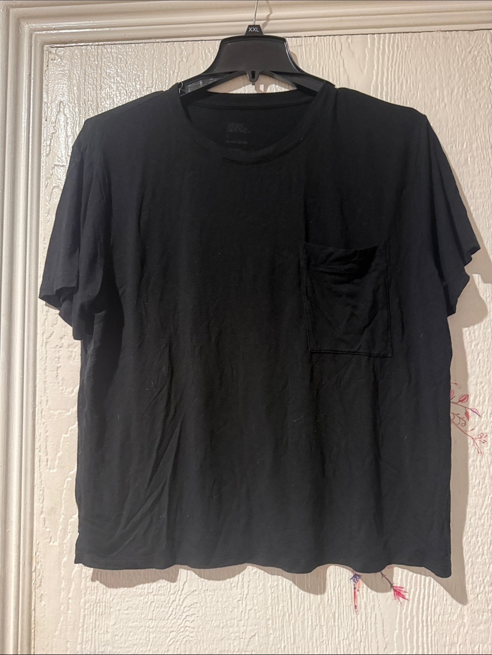 stars above Black Short Sleeve Pocket Tee 2 for 17$